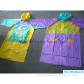 Non-toxic Colorful PVC Kid's Raincoat/ Poncho